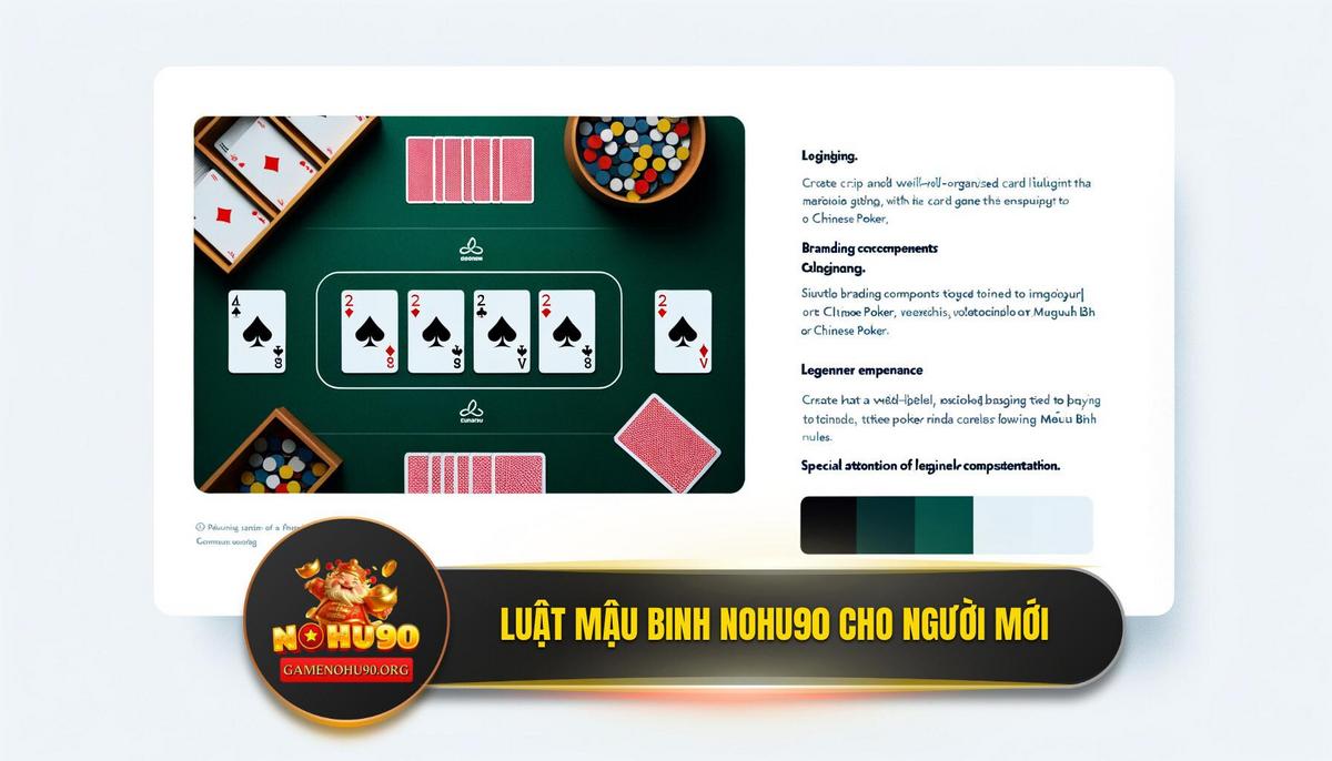 Luật Chơi Mậu Binh Nohu90 Chi Tiết Dành Cho Người Mới Bắt Đầu