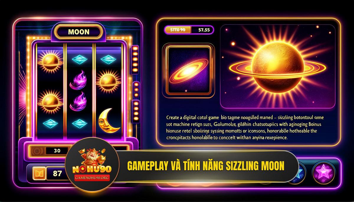 "Mổ Xẻ" Gameplay và Các Tính Năng Vàng Của Sizzling Moon