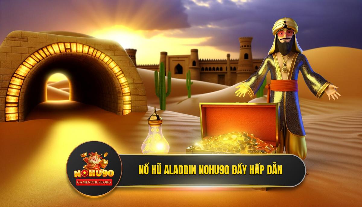 Nổ Hũ Aladdin tại Nohu90 – Sức Hút Vượt Thời Gian Từ Cát Nóng Sa Mạc